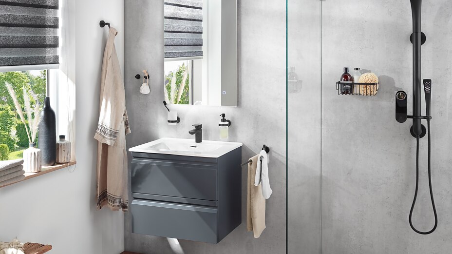 PRO 020 BLACK Großmilieu kleines Bad PRO 020 BLACK Großmilieu kleines Bad