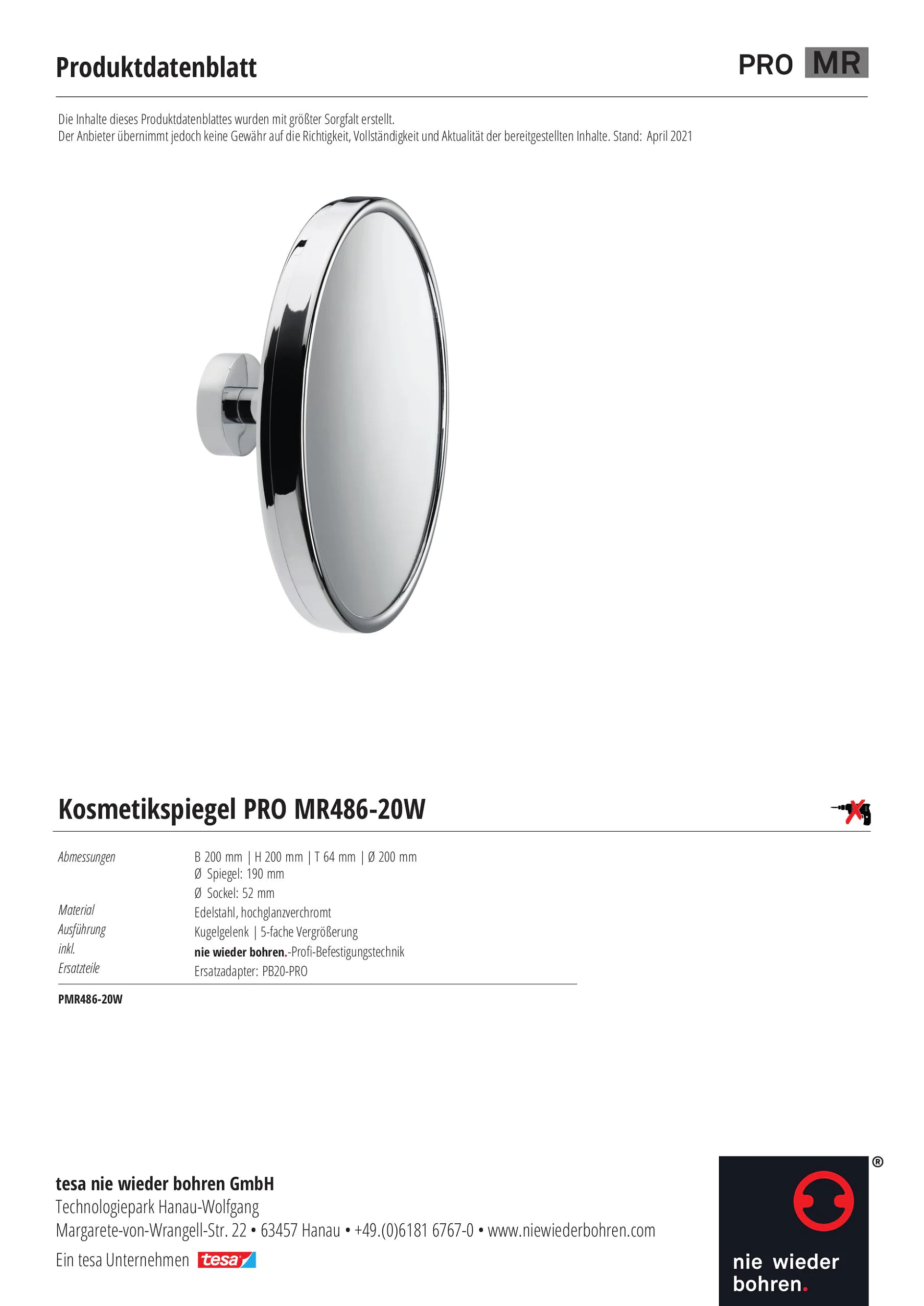 PMR486-20W