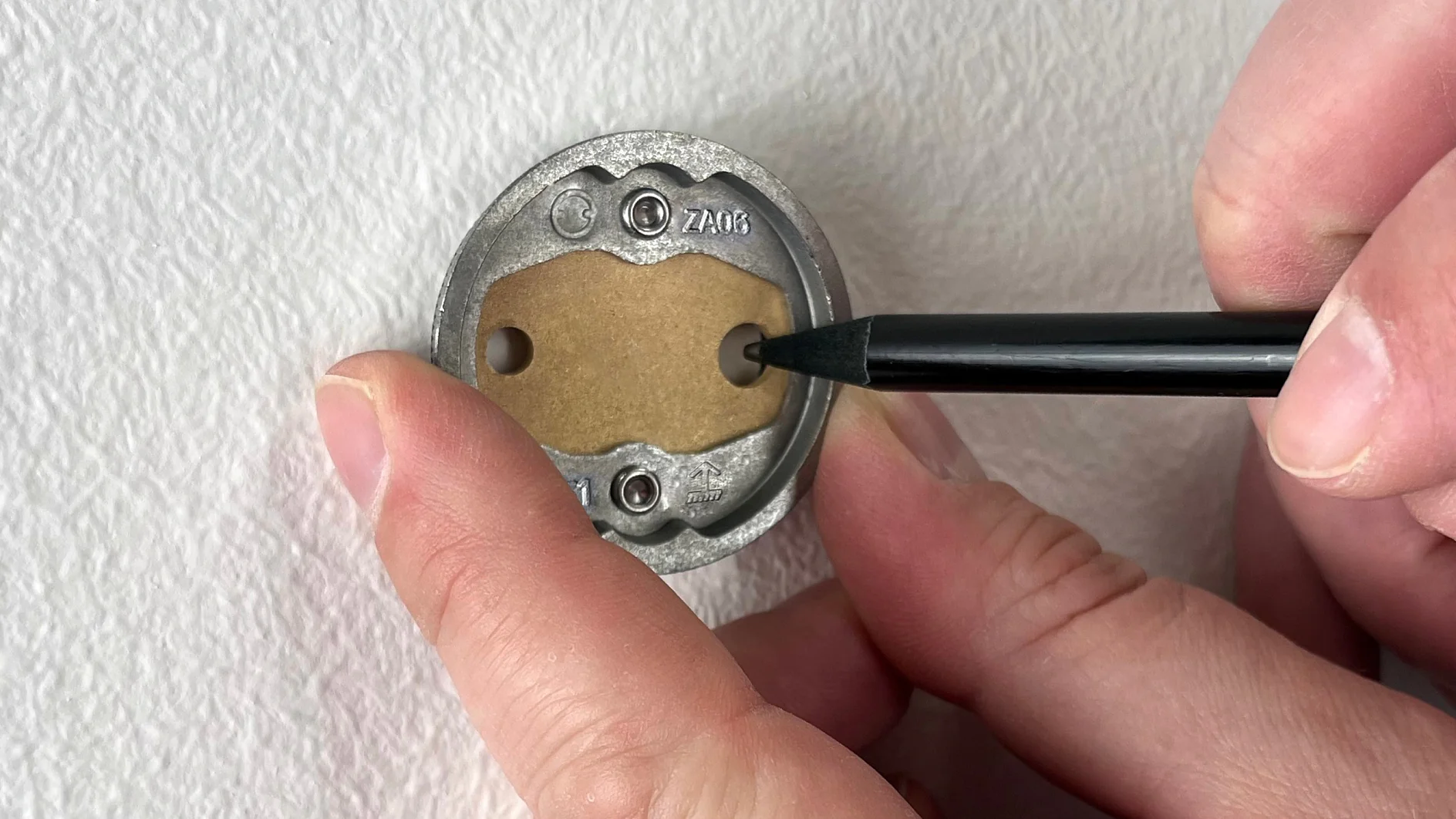 Anwendung Bohrmontage - markieren